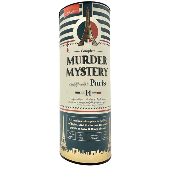 Complete Mystery Game Paris Themed 14+ By Lagoon Party Family Fun - Picture 1 of 5